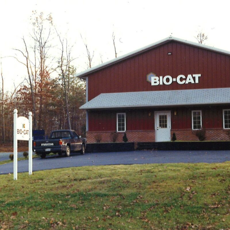 The original BIO-CAT building, 1990