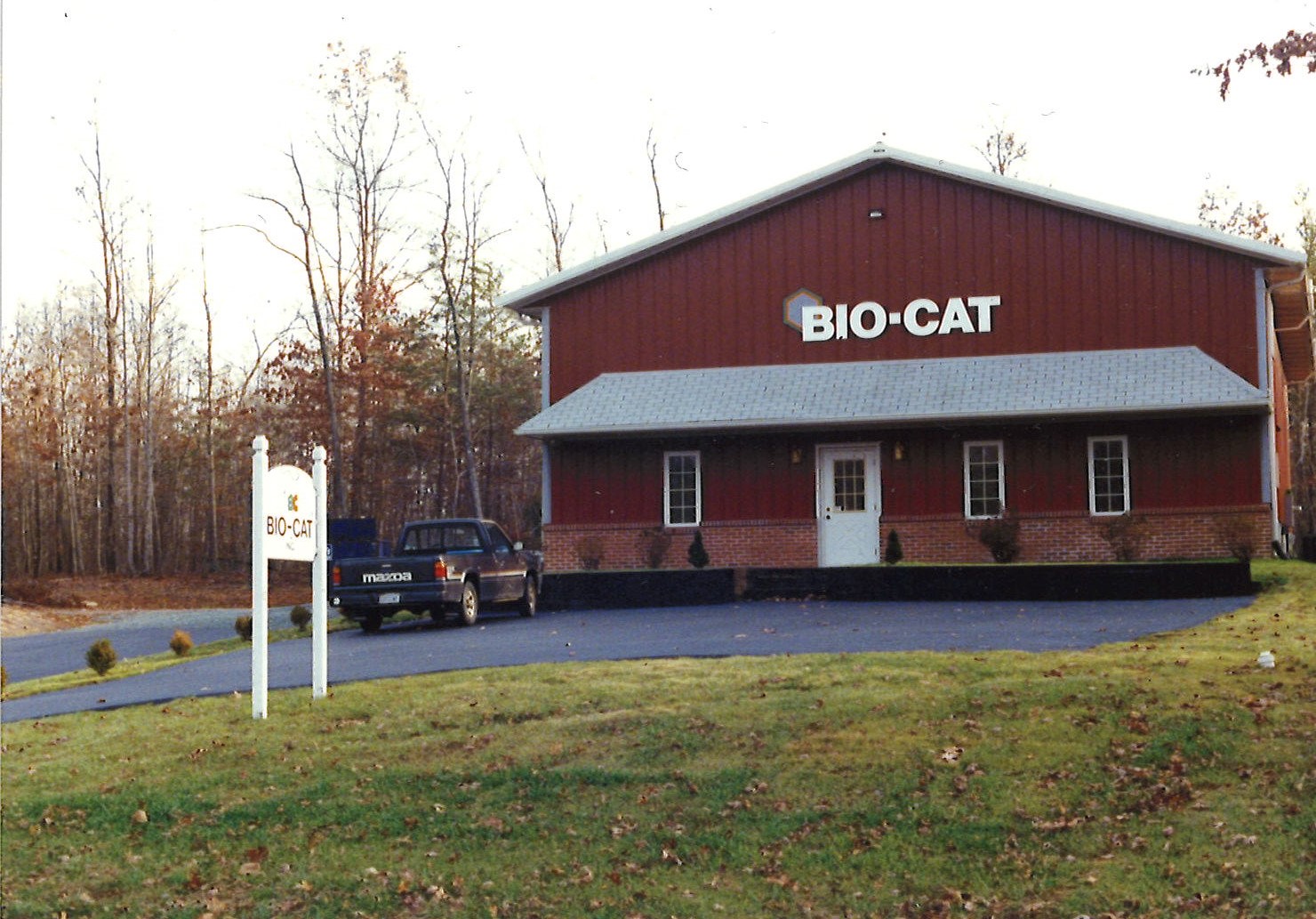 The original BIO-CAT building, 1990